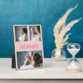 私はモダンママを愛している | 3フォトコラージュのプラーク フォトプラーク (側面)