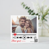 私はモダン、あなたの曲のバレンタインデーの写真を愛している シーズンカード (スタンド正面)