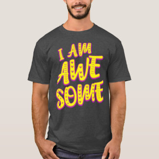 私はモチベーション素晴らしマインドやる気を起こさせる・クートだ Tシャツ