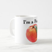 私はモモです コーヒーマグカップ (正面左)