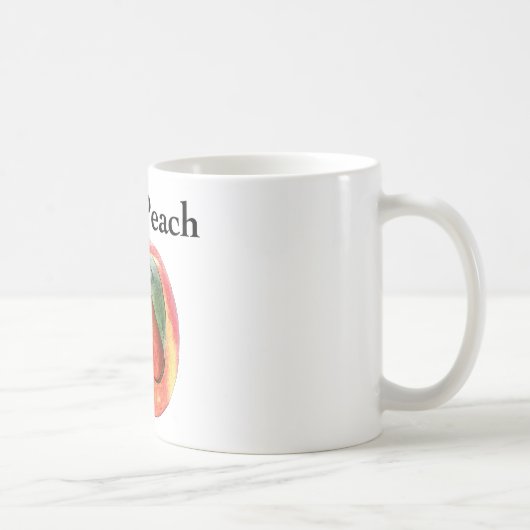 私はモモです コーヒーマグカップ (右)