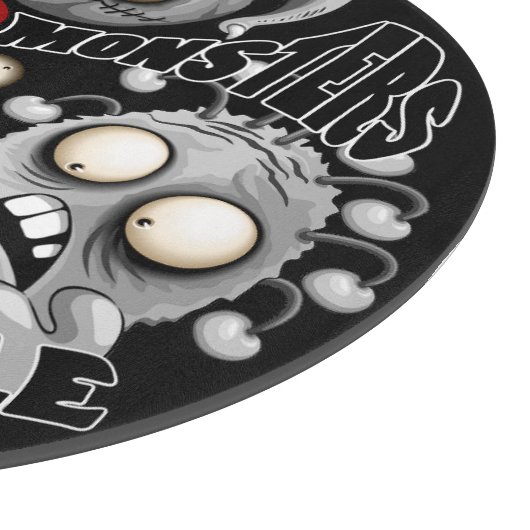 私はモンスターが人々の最低原因 カッティングボード (角)