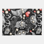 私はモンスターが人々の最低原因 キッチンタオル (横)