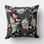 私はモンスターが人々の最低原因 クッション (裏面)