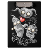 私はモンスターが人々の最低原因 クリップボード (正面)