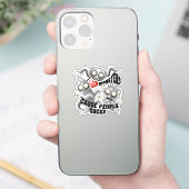 私はモンスターが人々の最低原因 シール (スマートフォン)