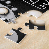 私はモンスターが人々の最低原因 ジグソーパズル (側面)