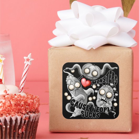 私はモンスターが人々の最低原因 スクエアシール (パーティー)