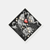 私はモンスターが人々の最低原因 スタンダードカクテルナプキン (角)