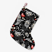 私はモンスターが人々の最低原因 スモールクリスマスストッキング (正面 (吊り時))