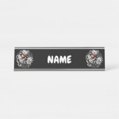 私はモンスターが人々の最低原因 デスクネームプレート (正面)