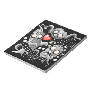 私はモンスターが人々の最低原因 ノートパッド