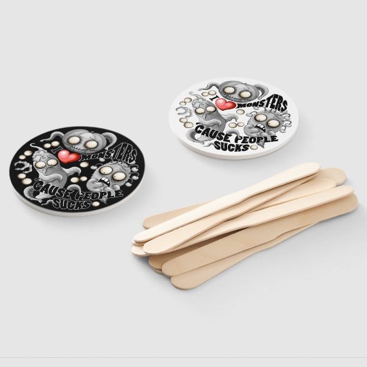 私はモンスターが人々の最低原因 ハンドファン (組立なし)