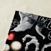 私はモンスターが人々の最低原因 ビーチタオル (インサイチュ)