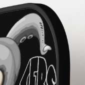 私はモンスターが人々の最低原因 ピックルボールラケット (左詳細)