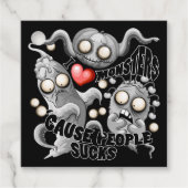 私はモンスターが人々の最低原因 フェイバータグ (正面)