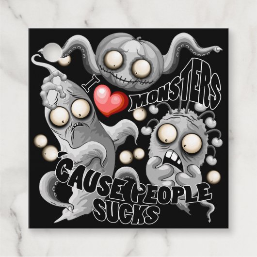 私はモンスターが人々の最低原因 フェイバータグ (正面)