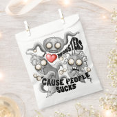 私はモンスターが人々の最低原因 フェイバーバッグ (クリップ留めされた状態)