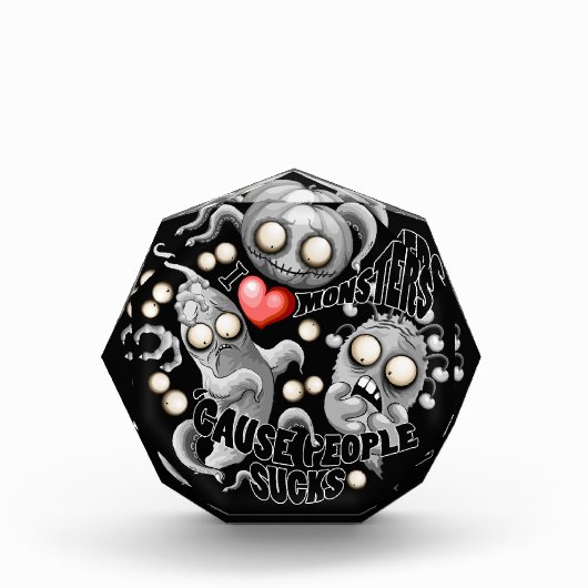 私はモンスターが人々の最低原因 フォトブロック (正面)