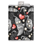 私はモンスターが人々の最低原因 フラスク (裏面)