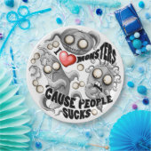 私はモンスターが人々の最低原因 ペーパープレート (パーティー)