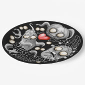 私はモンスターが人々の最低原因 ペーパープレート (アングル)