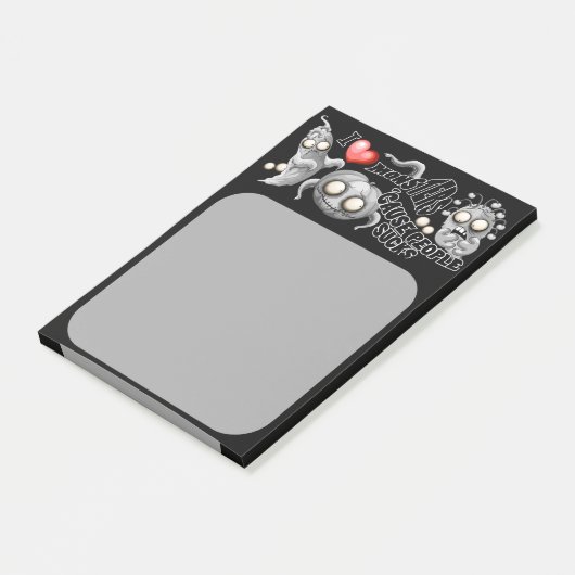 私はモンスターが人々の最低原因 ポストイット (アングル)