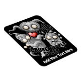 私はモンスターが人々の最低原因 マグネット (右側)