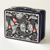 私はモンスターが人々の最低原因 メタルランチボックス (裏面)