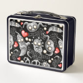 私はモンスターが人々の最低原因 メタルランチボックス (正面)