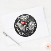 私はモンスターが人々の最低原因 ラウンドシール (封筒)