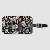 私はモンスターが人々の最低原因 ラゲッジタグ (正面横)