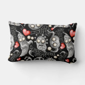 私はモンスターが人々の最低原因 ランバークッション (裏面)