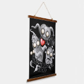 私はモンスターが人々の最低原因 吊り下げ型タペストリー (傾斜あり)