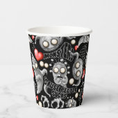 私はモンスターが人々の最低原因 紙コップ (裏面)