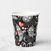 私はモンスターが人々の最低原因 紙コップ (正面)