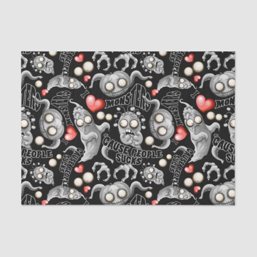 私はモンスターが人々の最低原因 薄葉紙 (正面)