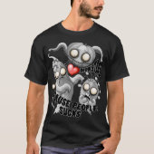 私はモンスターが人々の最低原因 Tシャツ (正面)