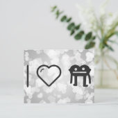 私はモンスターが大好き ポストカード (スタンド正面)