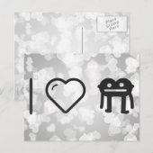 私はモンスターが大好き ポストカード (正面/裏面)