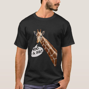 私はモーヤギのキリンの男性の女性の子供はGiを愛している Tシャツ