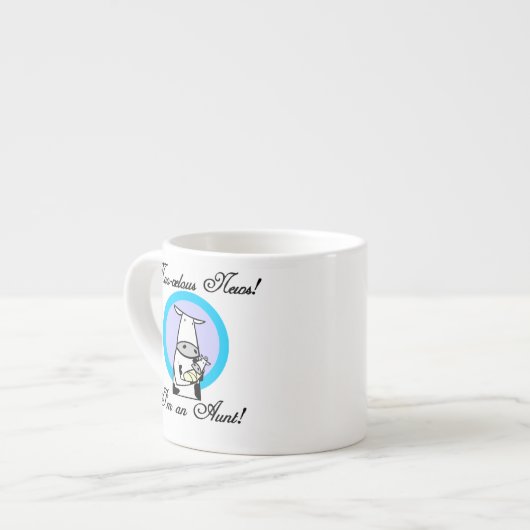 私はモー叔母Tシャツとギフトだ エスプレッソカップ (正面左)