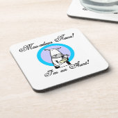 私はモー叔母Tシャツとギフトだ コースター (左側)