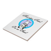 私はモー叔母Tシャツとギフトだ タイル (側面)