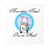 私はモー叔母Tシャツとギフトだ ノートパッド (正面)