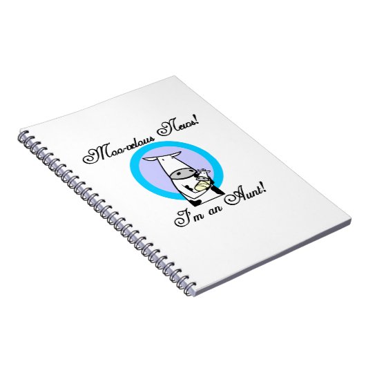 私はモー叔母Tシャツとギフトだ ノートブック (右側)