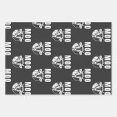 私はモー牛農園でおもしろいある ラッピングペーパーシート (正面)