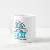 私はヤギだ素晴らしよ、勝者、トップ コーヒーマグカップ (正面左)