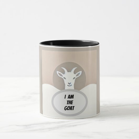 私はヤギだ マグカップ (中央)