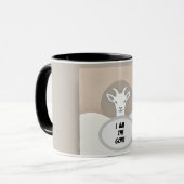 私はヤギだ マグカップ (正面左)